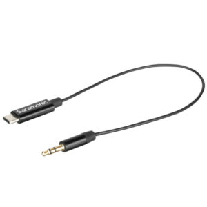 Cabo Adaptador Áudio 3,5mm Macho para USB-C