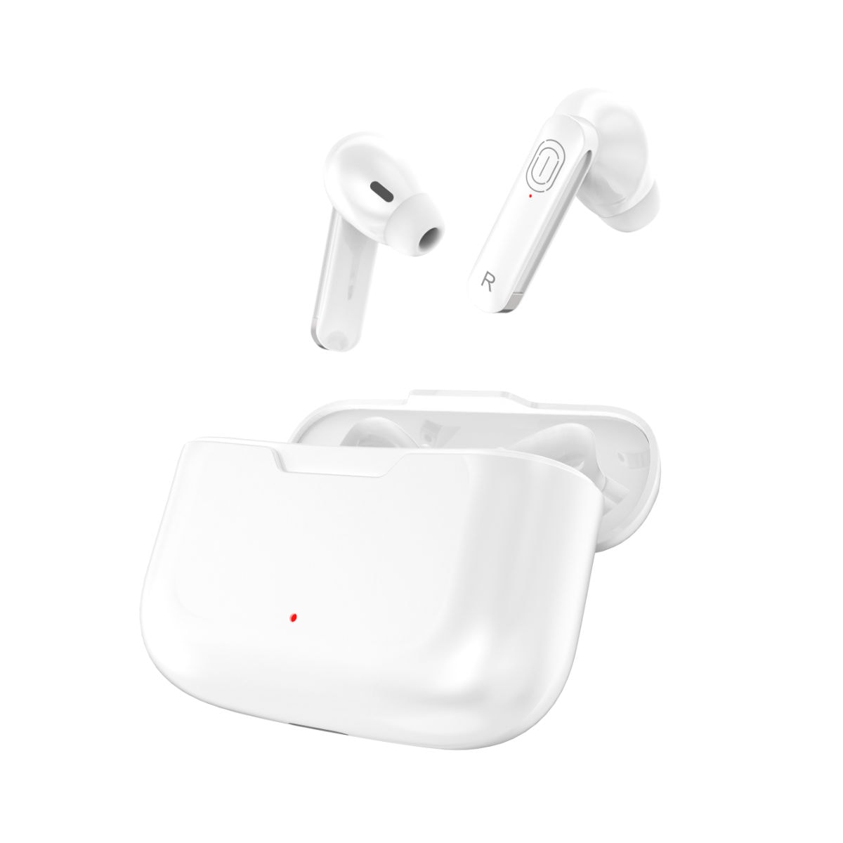 Auriculares Bluetooth com Caixa de Carregamento Branco - Image 2