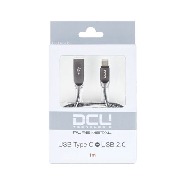 Cabo USB-C Macho / USB 2.0 "A" Macho 1mt - Image 2