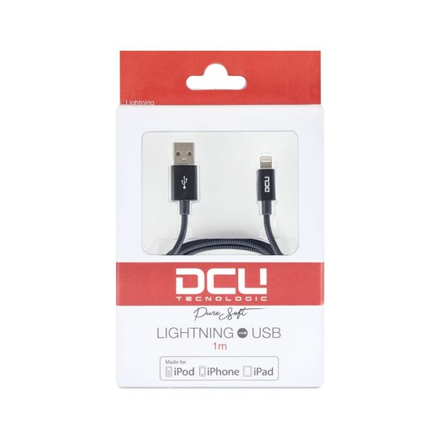 Cabo USB "A" Macho / Lightning Macho 1mt - Pure Soft - Image 2