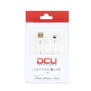 Cabo USB "A" Macho / Apple Lightning 1mt - Branco