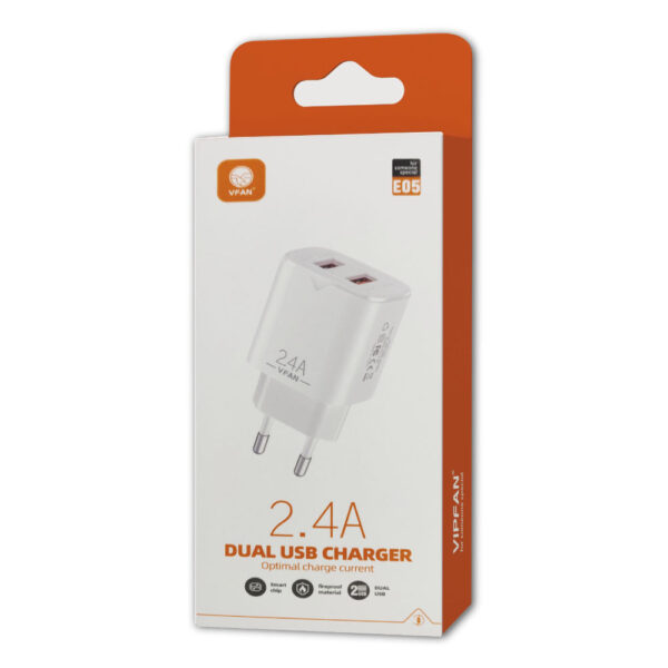 Carregador com 2 USB e 2.4A - Image 2