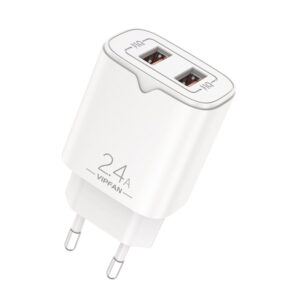 Carregador com 2 USB e 2.4A