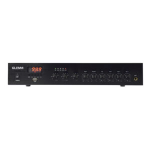 Amplificador Audio de 100V com 240W e Leitor de MP3