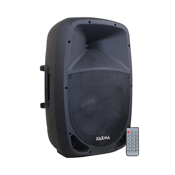 Coluna Activa 15" 400W com Bluetooth e Rádio FM