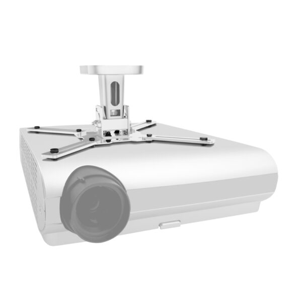 Suporte Projector Tecto 360º Inclinável - Branco PRO100 - Image 2