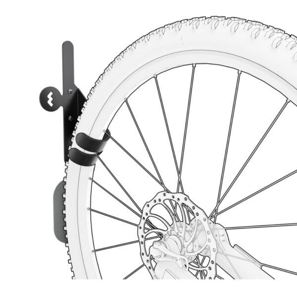 Suporte Bicicleta para Parede - Roda da Frente - Image 3