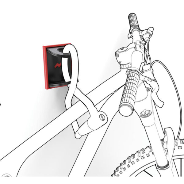 Suporte Bicicleta para Parede com Sistema Anti-Roubo - Image 3