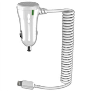 Alimentador Isqueiro DC12V/DC5V 1A Apple Lightning