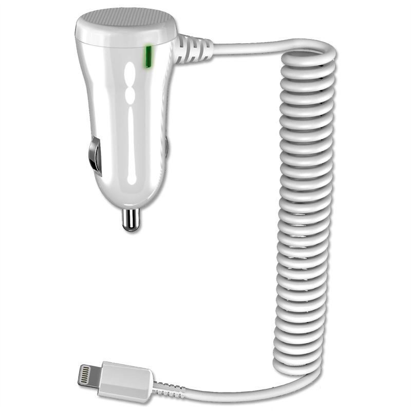 Alimentador Isqueiro DC12V/DC5V 1A Apple Lightning - Image 2