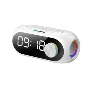 Rádio Relógio Portátil com Bluetooth