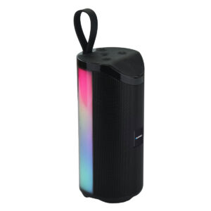 Coluna Portátil Bluetooth com LEDs na Grelha