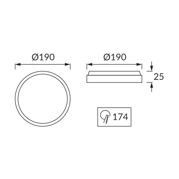 Downlight LED Redondo 15W - Image 3