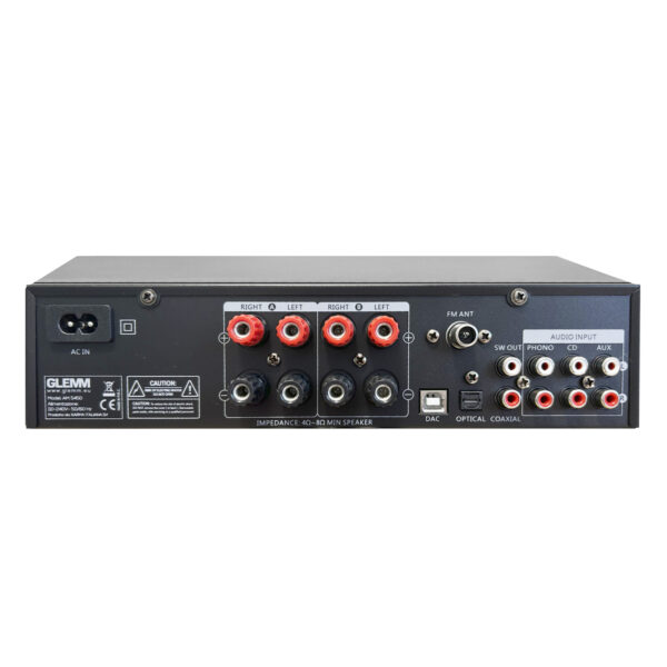 Amplificador Stereo 4x 100W BT/USB/FM - Image 2