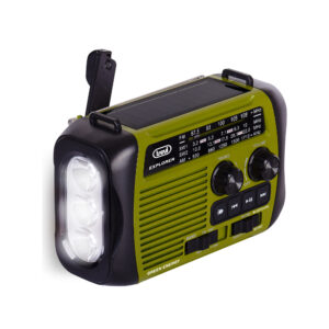 Rádio Solar c/ Dinamo FM Portátil c/ BT/USB/SD - RA 7F30 BT