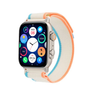 Smartwatch AMOLED Always On IP68 - T-FIT 430 A - Prateado