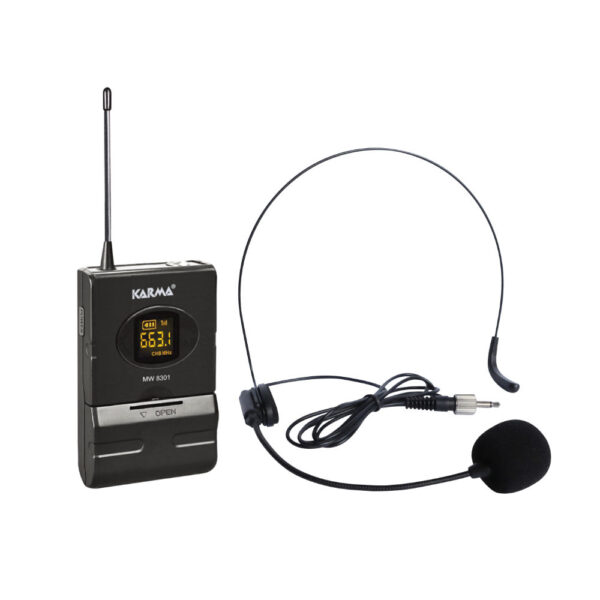 Microfones de Cabeça e Mão sem Fios com Receptor UHF - Image 2