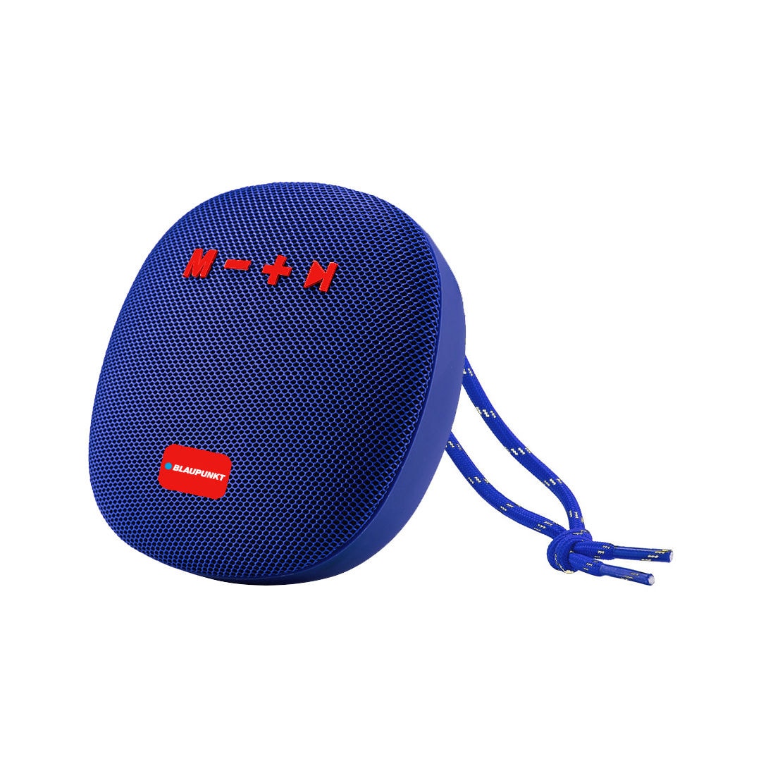 Coluna Portátil Bluetooth 5W Azul