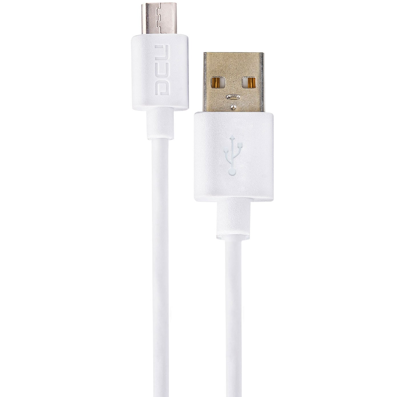 Cabo USB "A" Macho / Micro USB "B" Macho 1mt Branco
