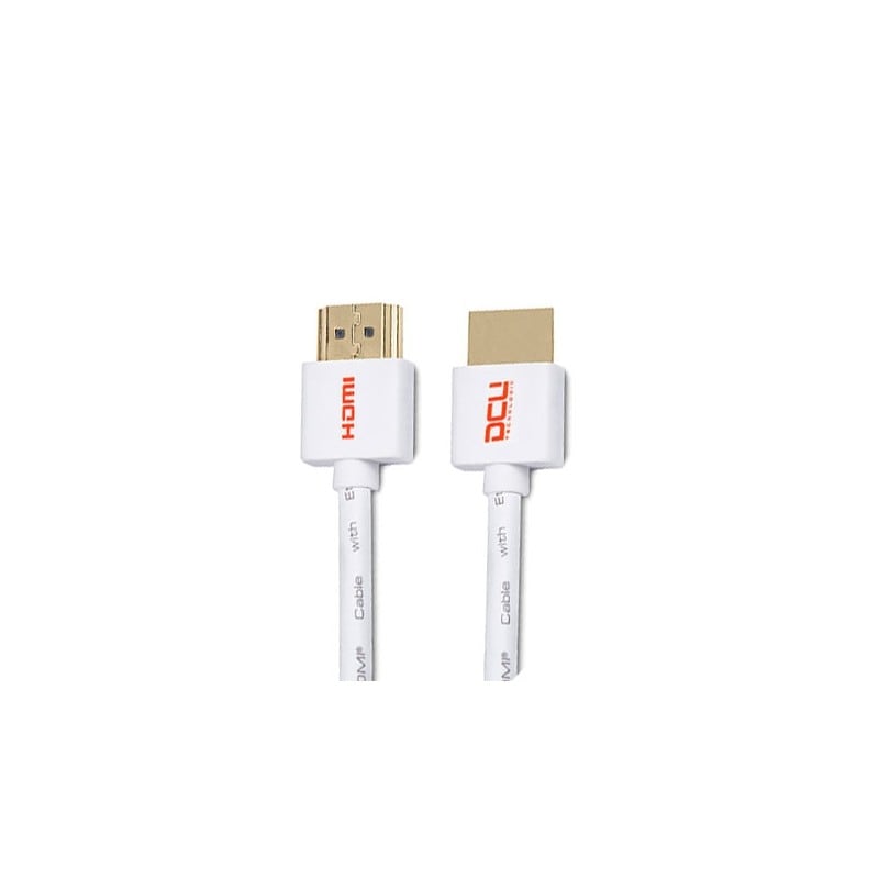 Cabo HDMI Macho / Macho 1,5mt SLIM - Branco