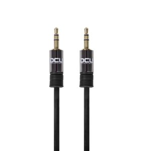 Cabo 3,5mm Macho ST para 3,5mm Macho ST - 1,5 Metros - Preto