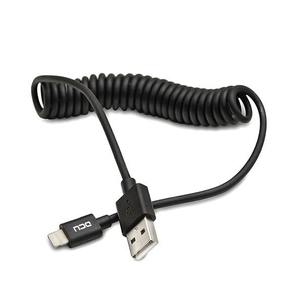 Cabo USB "A" Macho / Micro USB "B" Macho 1,5mt Preto Espiral