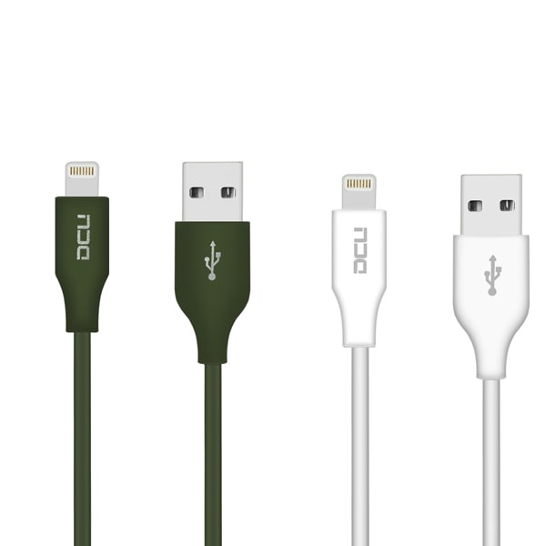 Cabo USB "A" Macho / Apple Lightning 1mt - Branco