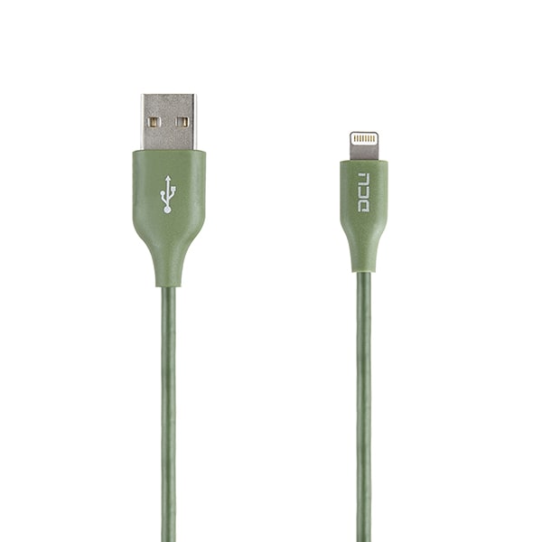 Cabo USB "A" Macho / Apple Lightning 1mt - Verde