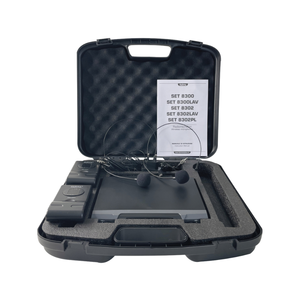 Microfones de Cabeça sem Fios com Receptor UHF - Image 2