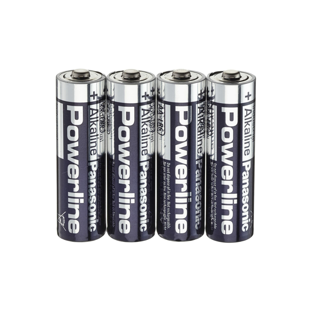 Pilha 1,5V LR6 Alcalina Powerline (Pack 4)