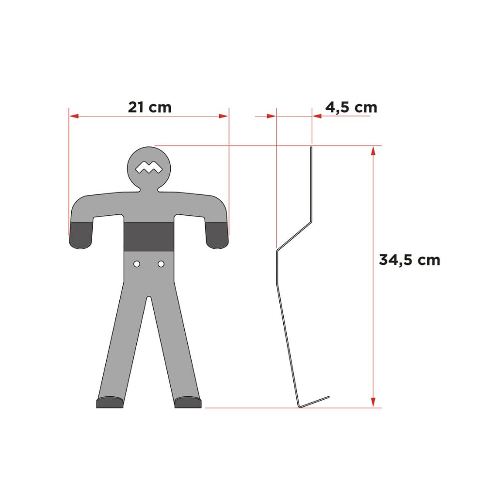 Suporte Parede para Acessórios de Bicicleta - Image 4