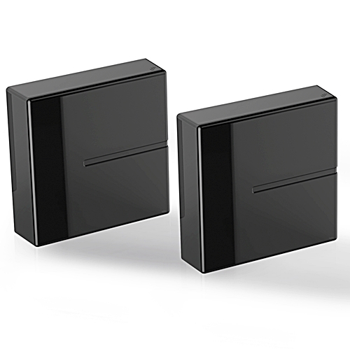 Cobertura (2 unid) GHOST CUBES - Preto