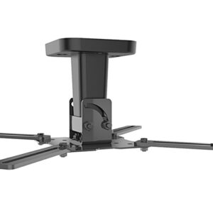 Suporte Projector Tecto 360º Inclinável - Preto PRO100