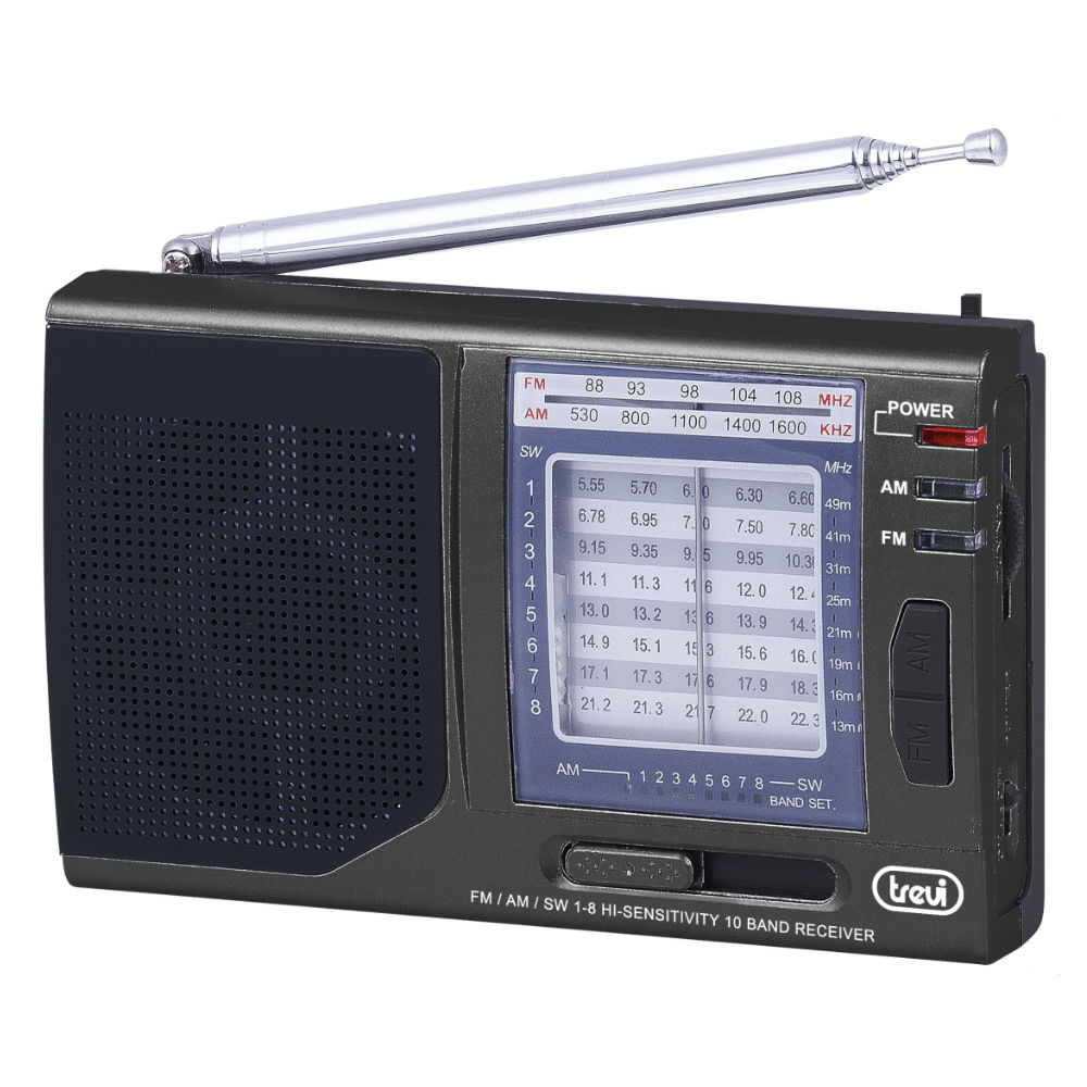Rádio FM Portátil - MB 728 - Cinzento - Image 2