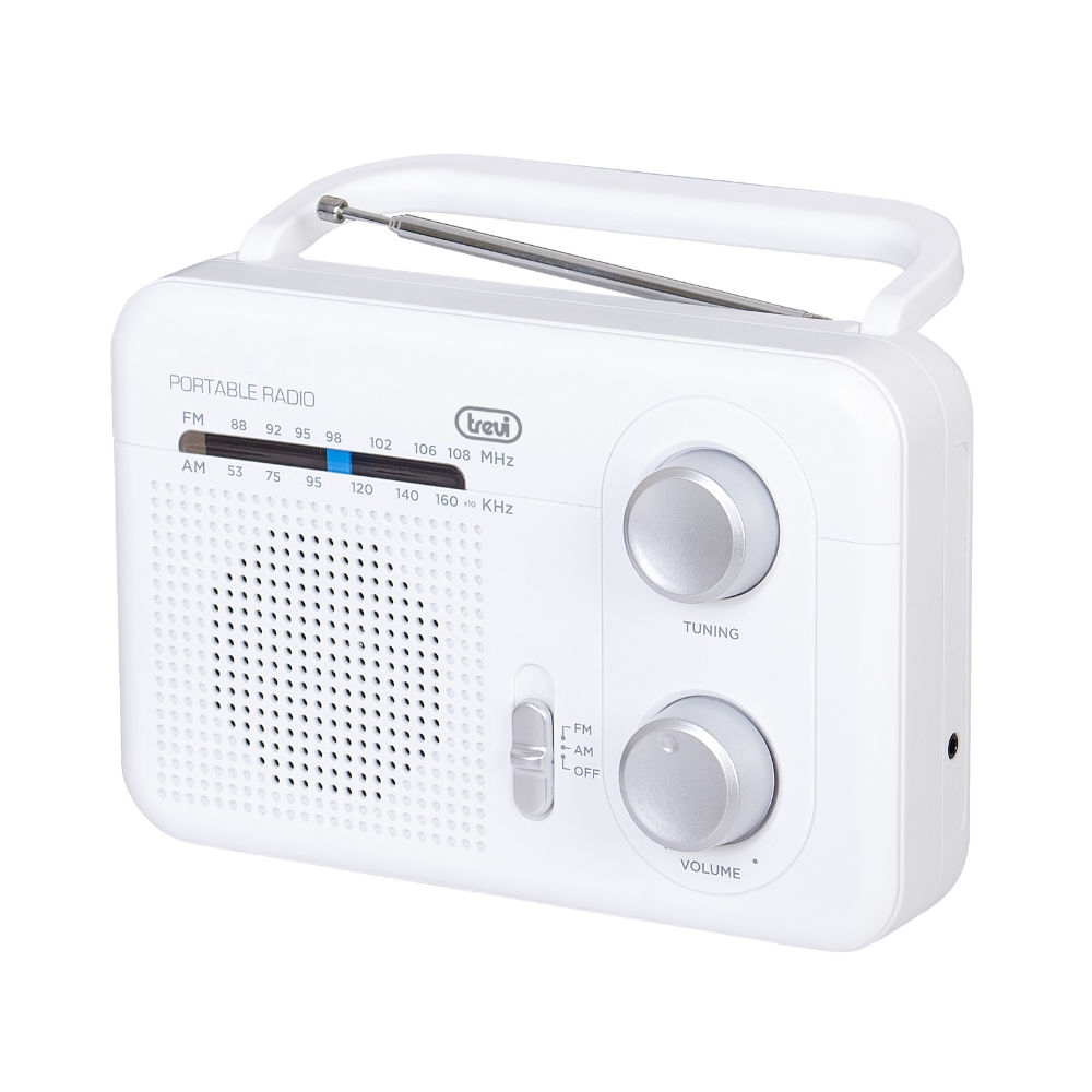 Rádio AM/FM Portátil - RA 7F64 - Branco