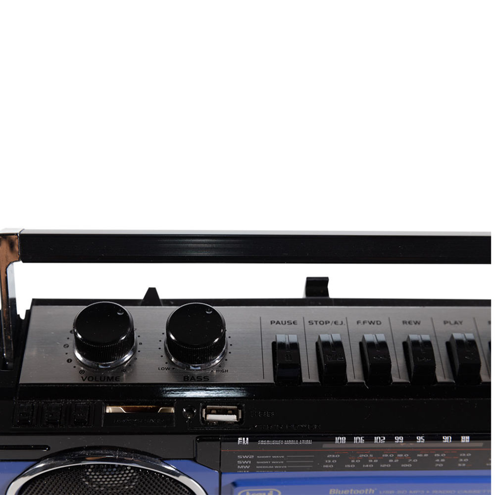 Rádio Gravador Portátil Cassete/USB/SD/BT - RR 501 - Image 2