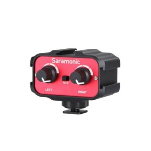 Adaptador Misturador Microfone para DSLR