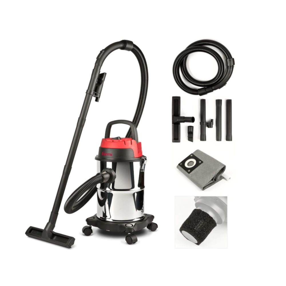 Aspirador de Sólidos e Líquidos com Função de Soprador 1000W