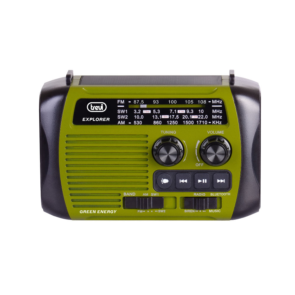 Rádio Portátil Dinamo Trevi RA 7F30 BT Verde - Image 2