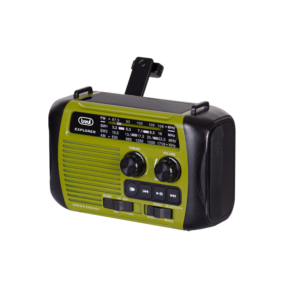 Rádio Portátil Dinamo Trevi RA 7F30 BT Verde - Image 3