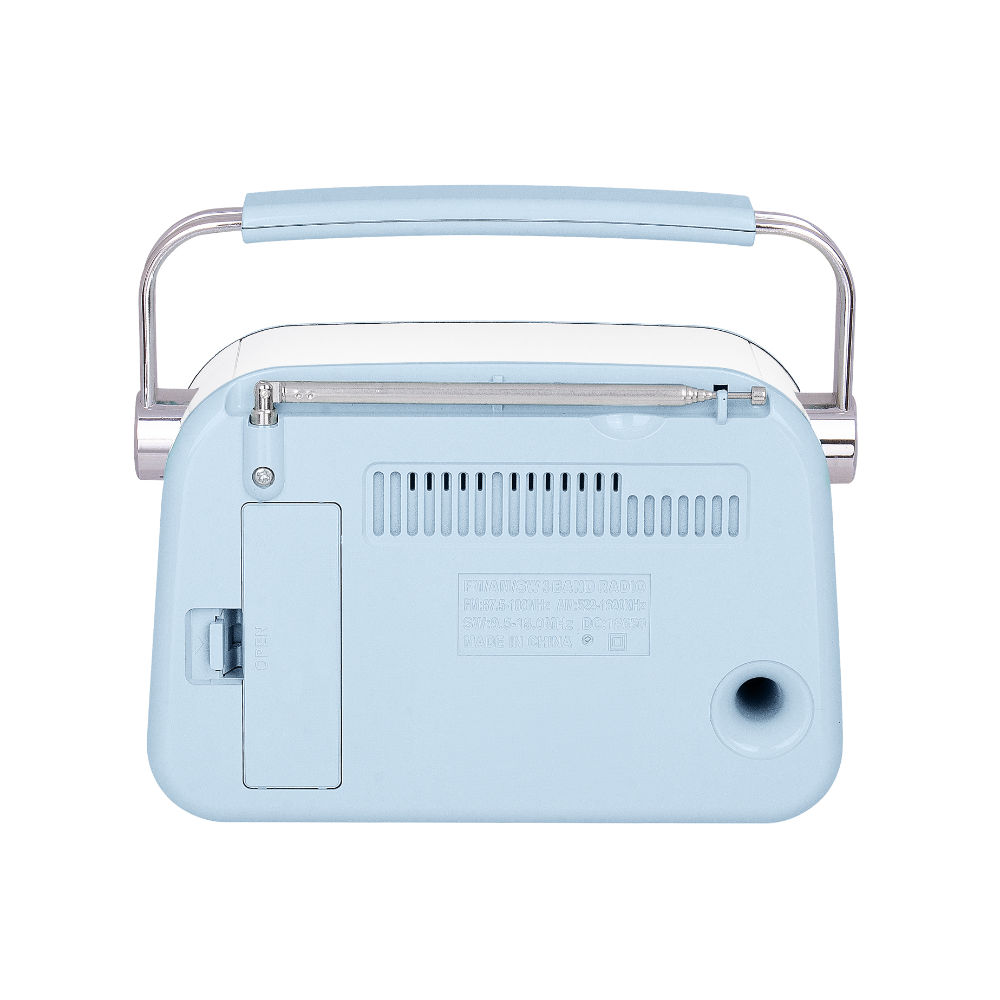 Rádio Wireless Portátil com USB/Micro SD - Azul - Image 3