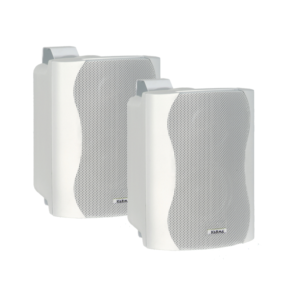 Coluna 100V 4" 16W Branca - Par