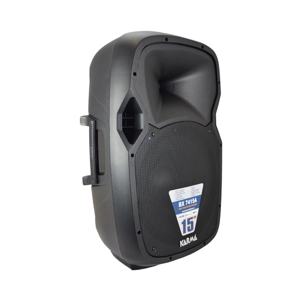 Coluna Activa 15" 450W máx USB/Bluetooth/FM/REC (c/ Speakon) - Image 4