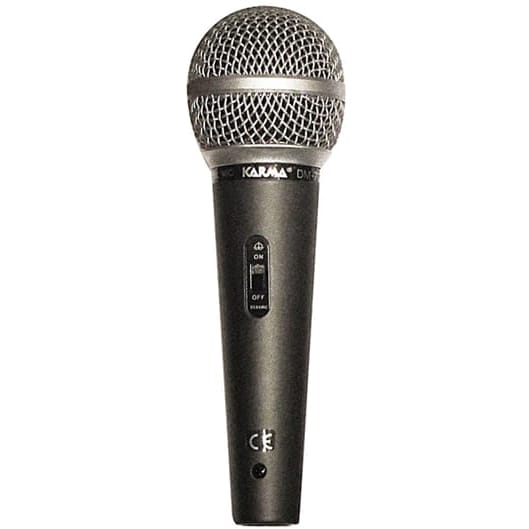 Microfone Mão Dinâmico 500ohm - Profissional