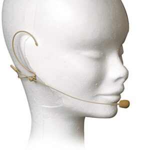 Microfone Cabeça Ficha Mini XLR - Creme