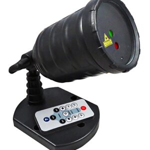 Laser Multicor 150mW p/ Jardim c/ Comando