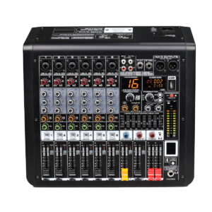 Mesa de Mistura com 8 Canais e DSP