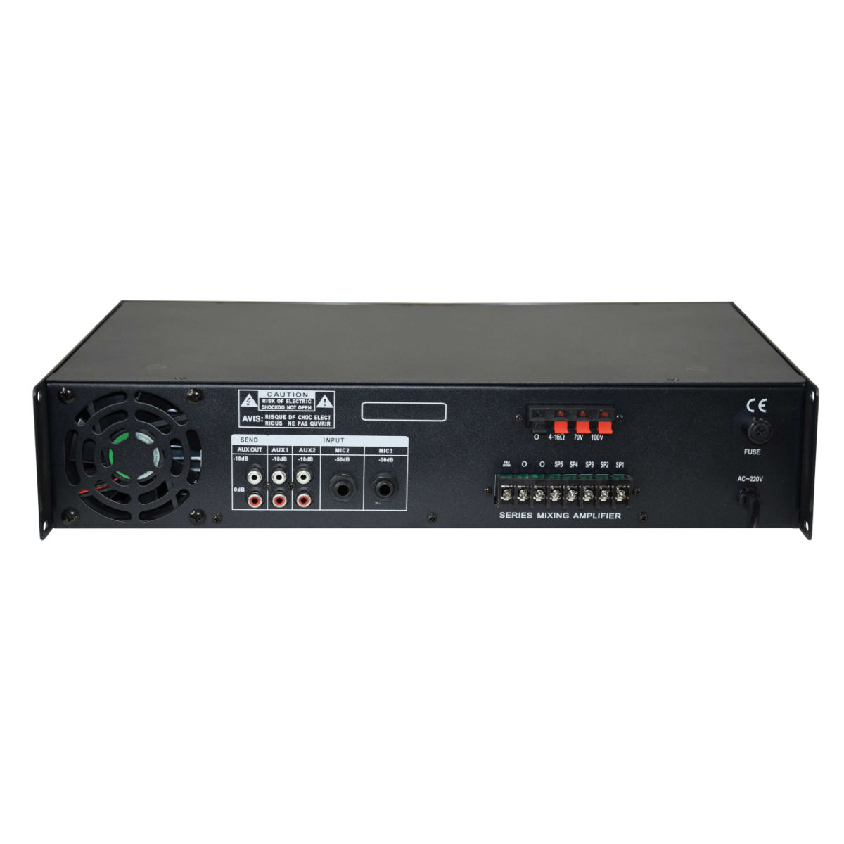 Amplificador Audio 100V 360W 5 Zonas - Image 2