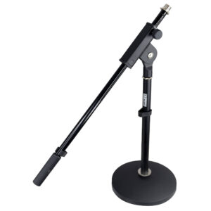 Suporte Microfone Mesa com Braço