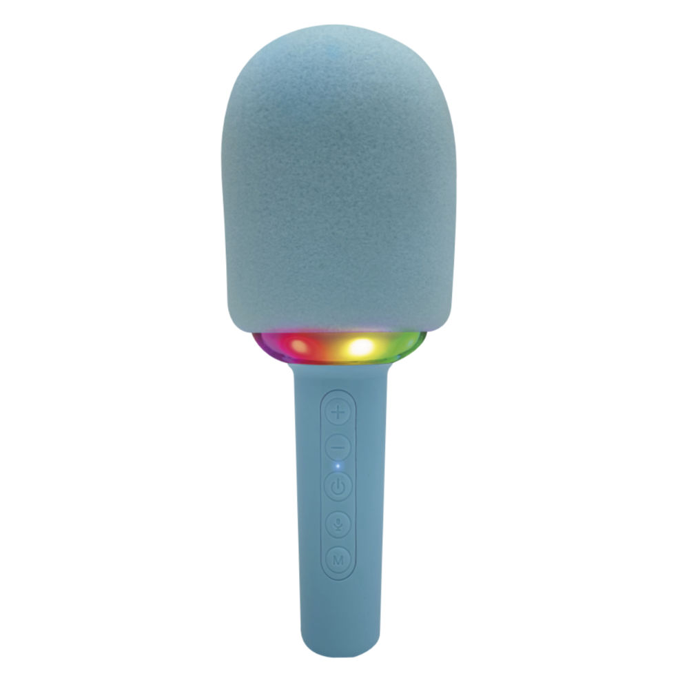 Microfone Karaoke Bluetooth SNG A - Azul